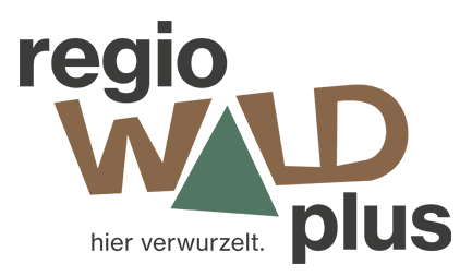 Logo  Regio Wald plus Fr Forstbestand mit Fortbestand